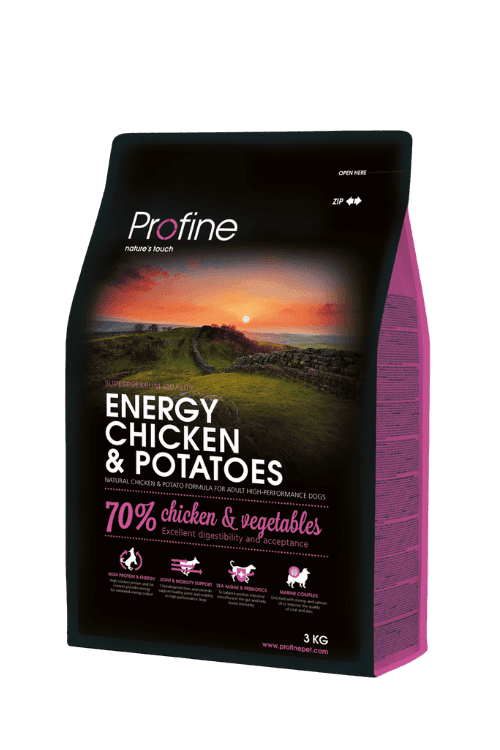 Profine Energy Chicken & Potatoes - Prøvepose