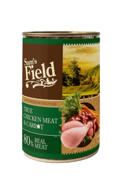 Sam's Field True Chicken Meat & Carrot 400g
