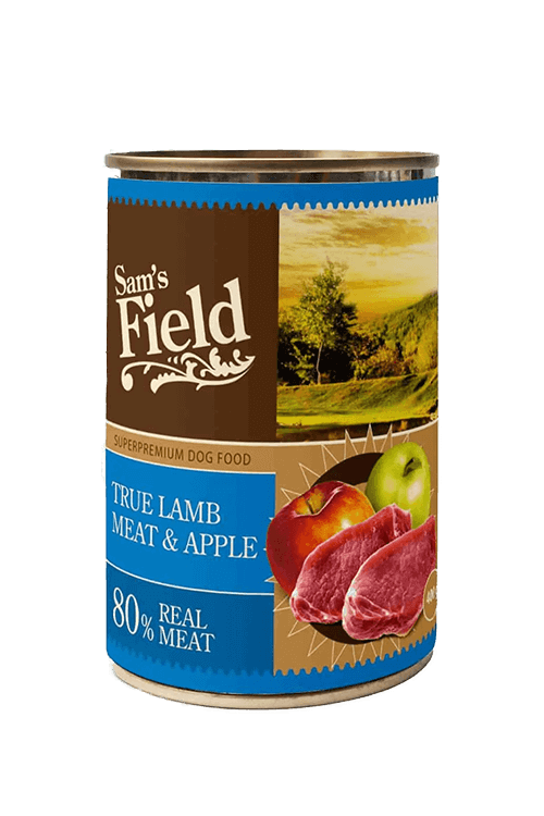Sam's Field True Lamb Meat & Apple 400g