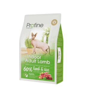 Produkt billede af Profine Cat Indoor Adult Lamb 10kg