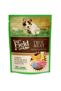 Sam's Field Vådfoder Turkey & Salmon for Puppies 260g