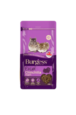 Burgess Excel Adult Chinchilla med Mint 1,5kg