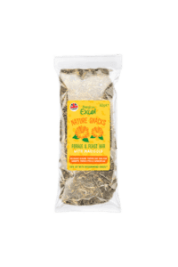 Burgess Excel Nature Snacks Forage & Feast Bar with Marigold 60g