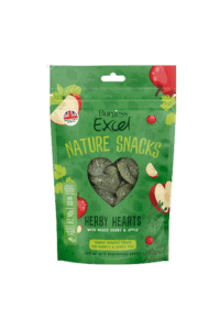Burgess Excel Nature Snacks Herby Hearts 60g