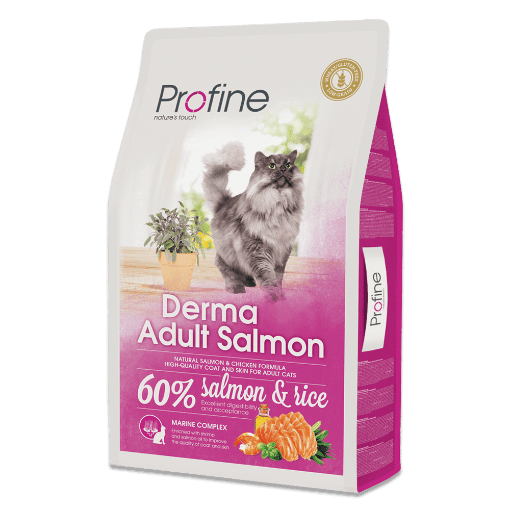 Profine Cat Derma Adult laks - 1 kg pose.