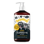 Bugalugs Natural Flaxseed Oil Supplement 500ml - hørfrøolie til kat og hund