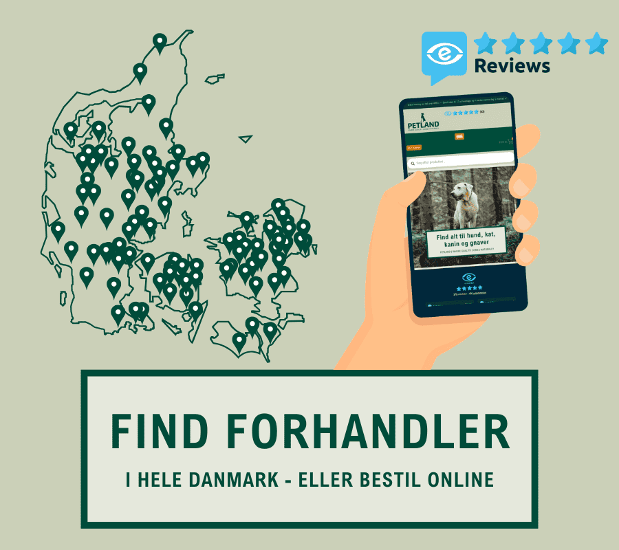 Petland forside find forhandler eller køb online