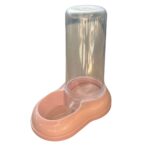 Azimut vand- og foderdispenser i lyserød