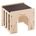 firkantet høhæk til kaniner og gnavere. kan også bruges som hule