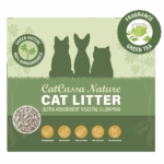 CatCassa Nature kattegrus med duft af grøn te