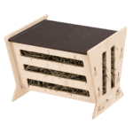 Høhæk til kaniner, marsvin og chinchillaer. Holder høet rent