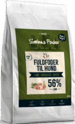Simbasfoder kornfrit hundefoder med lam 10kg