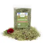 Heuland hø lækkerier med rosenblade