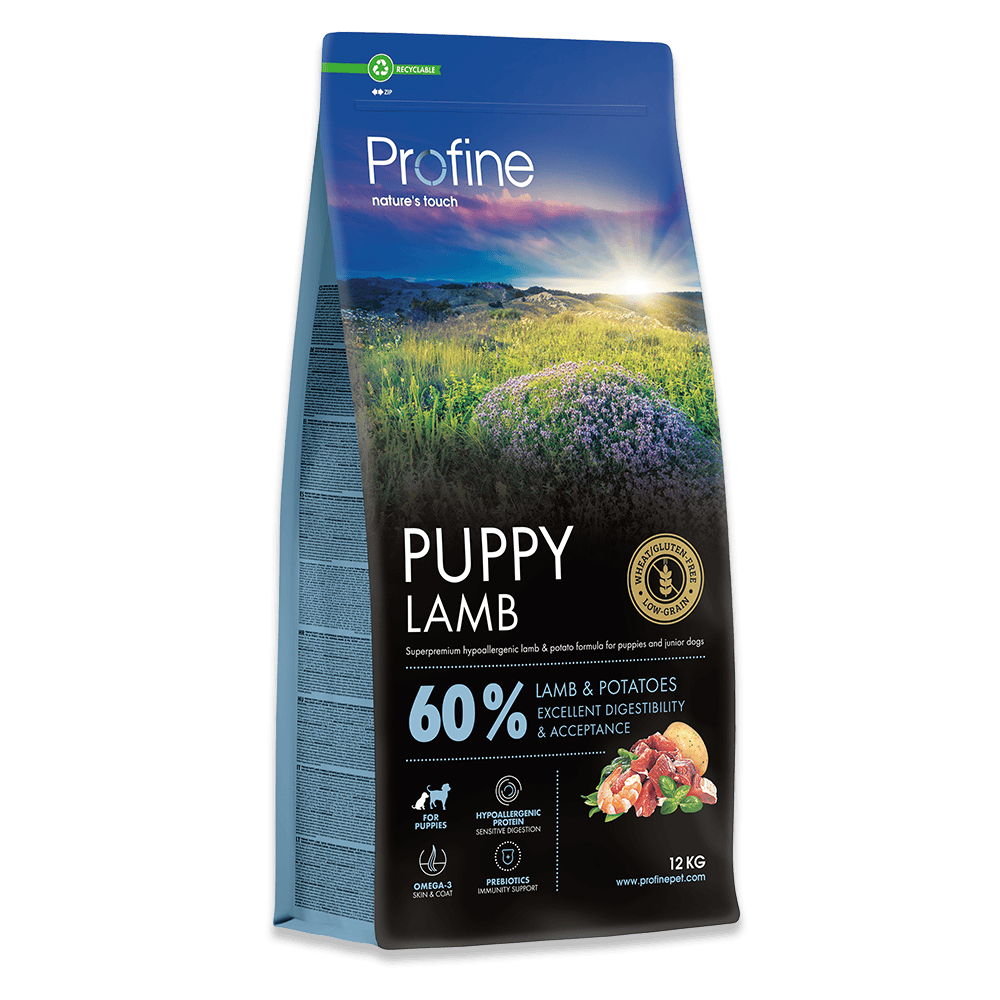 Profine Puppy Lamb - Glutenfri tørfoder til din hvalp eller unghund