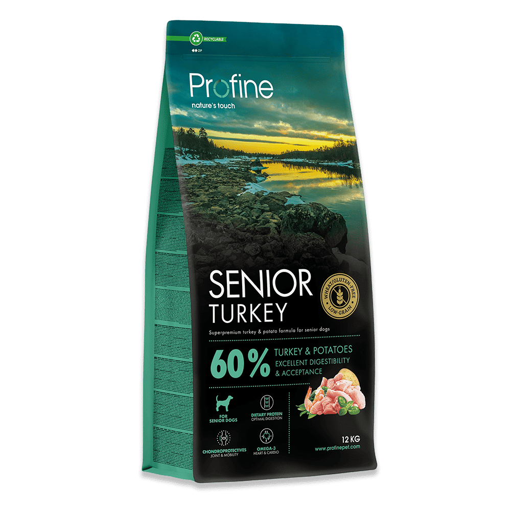 Profine Senior Turkey fuldfoder til den ældre hund - med kalkun