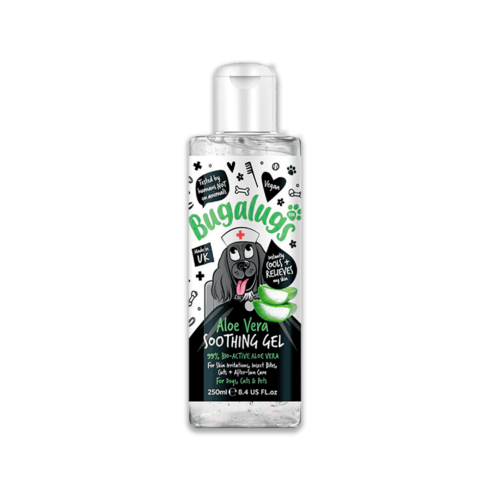 Forsiden af Bugalugs Aloe Vera Soothing Gel