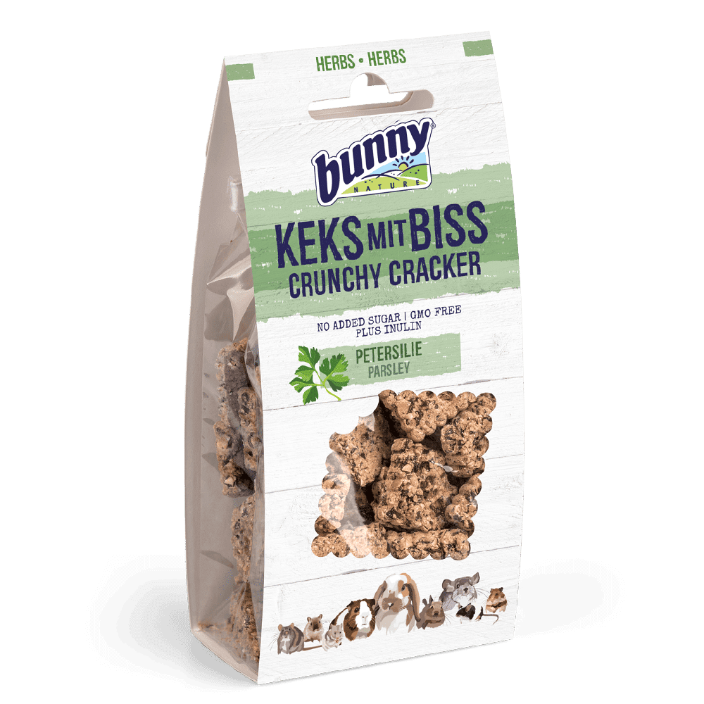 Bunny Nature Cruncy Crackers - med persille (50 g)