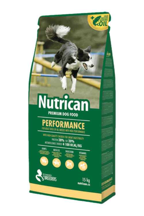Nutrican Performance Hundefoder 15kg