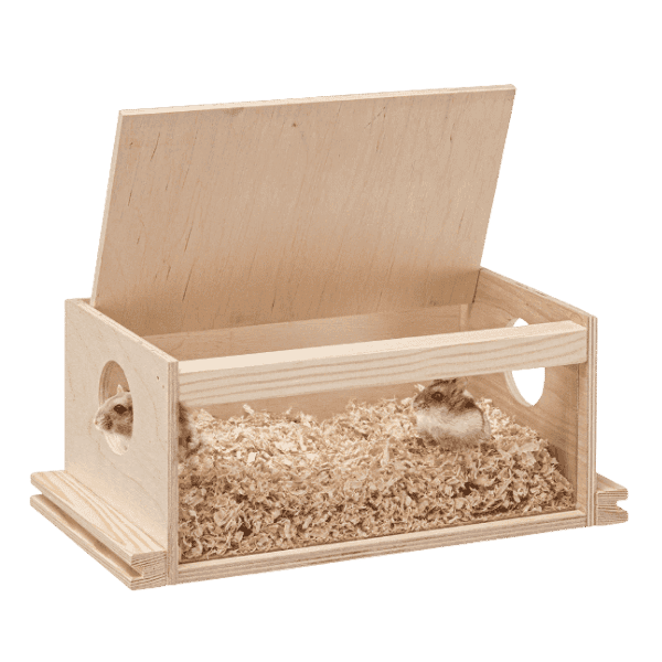 Hamsterhus åbent