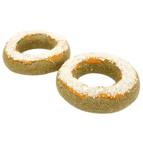 Donuts af gnavetræ til kaniner