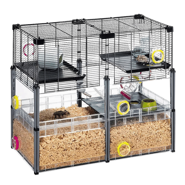 Stort modulopbygget hamsterbur