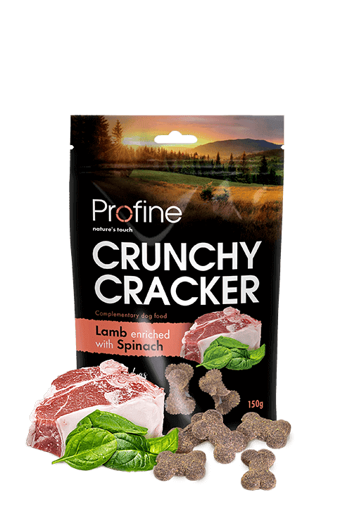 Profine Crunchy Cracker Lamb & Spinach 150g