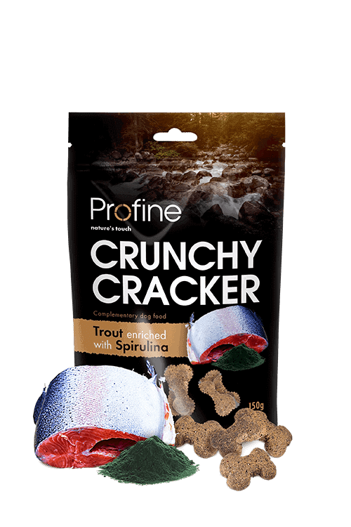Profine Crunchy Cracker Trout & Spirulina 150g