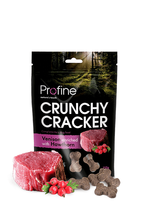 Profine Crunchy Cracker Venison & Hawthorn 150g