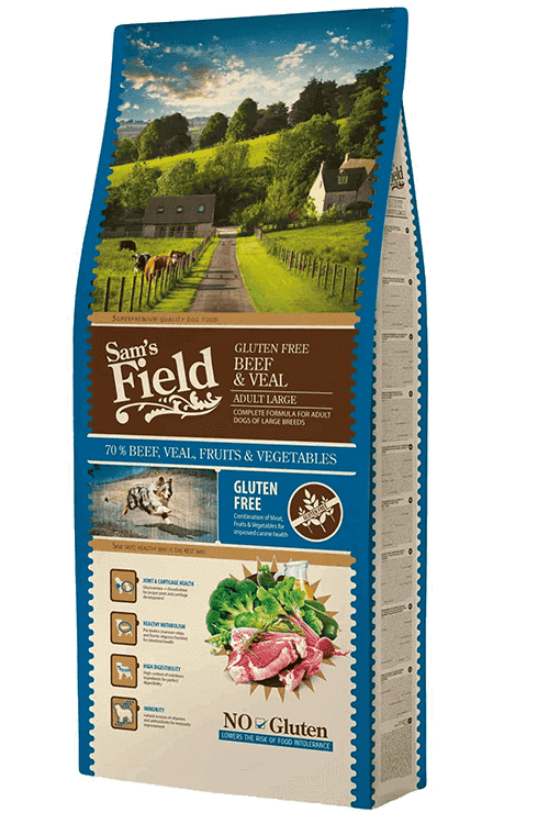 Sam's Field Adult Large Beef & Veal 13kg