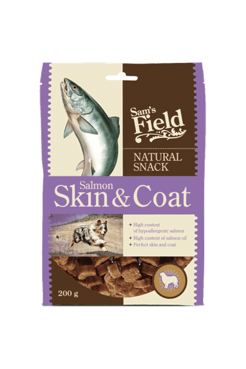 Sam's Field Snack Salmon Skin & Coat 200g
