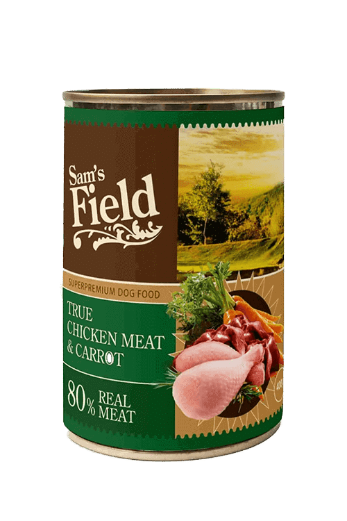 Sam's Field True Chicken Meat & Carrot 400g