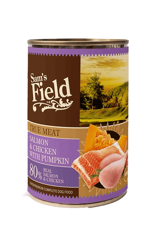 Sam's Field True Salmon & Chicken with Pumpkin 400g