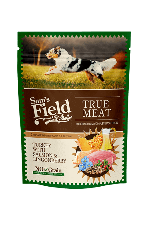 Sam's Field Vådfoder Turkey & Salmon 260g