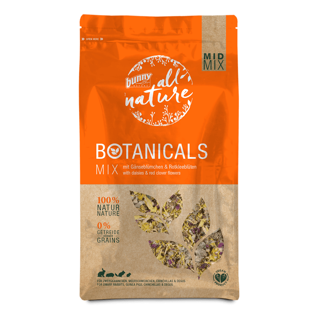 Botanicals Mid Mix med rødkløver og morgenfrue (120g)