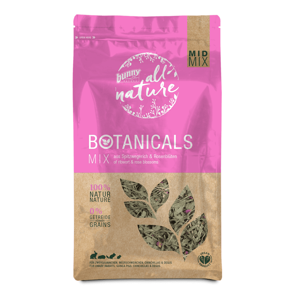 Botanicals Mid Mix med vejbred og roser (120g)