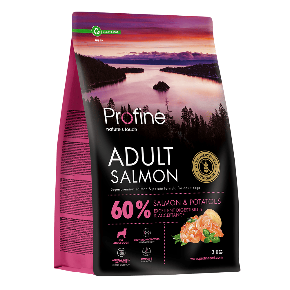 Årofine Adult Salmon 3 kg - hundefoder med laks
