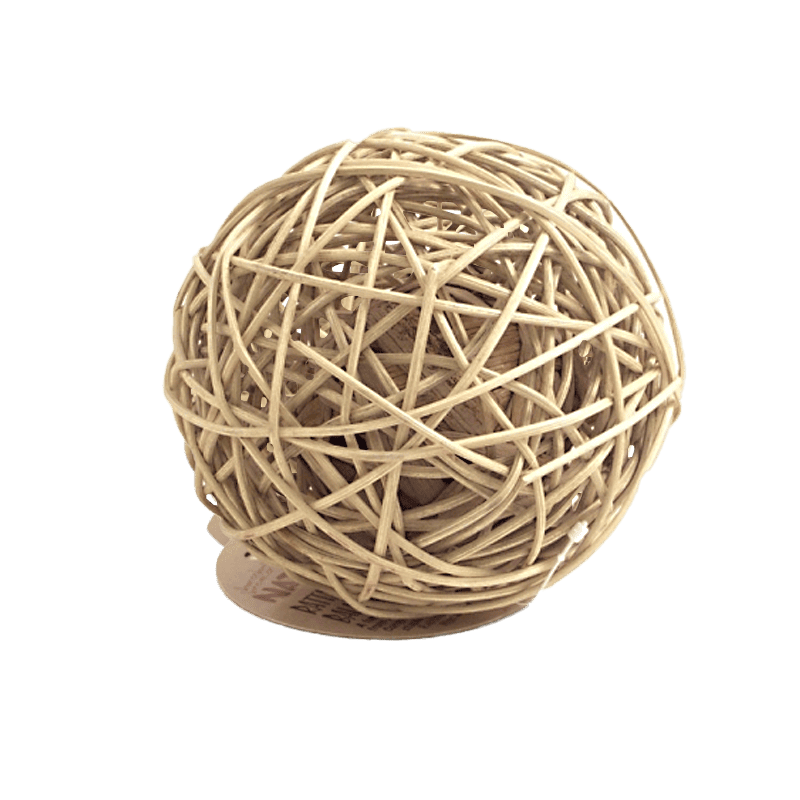 Rosewood rotting wobble ball (stor) til kæledyr.
